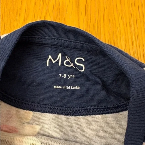 Harry Potter Hedwig Girls Navy Pajama Set size 7-8 years - Picture 3 of 9